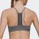 Adidas Aeroimpact Training Light-Support Bra - Dark Grey Heather/Black