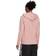 Adidas Women Sportswear Essentials Single Jersey 3-Stripes Full-Zip Hoodie - Wonder Mauve/White