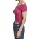 Urban Classics Ladies Off Shoulder Rib Tee - Bright Violet