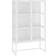 vidaXL - Glass Cabinet 80x135cm