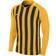 Nike Striped Division III Long Sleeve Shirt KIds - University Gold/Black/White/White