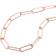 Monica Vinader Alta Textured Chain Bracelet - Rose Gold