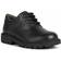 Geox Boys Shaylax Leather School Shoes - Black