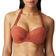 PrimaDonna Swim Manuia Balcony Padded Bikini Top - Burnt Amber