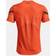 Under Armour HeatGear 2.0 Emboss Short Sleeve T-shirt Men - Blaze Orange/Jet Gray