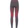 Odlo Performance Evolution Warm Base Layer Pants Women - Odyssey Gray/Diva Pink