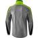 Erima Liga 2.0 All Weather Jacket Unisex - Grey Marl/Black/Green Gecko