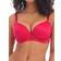 Freya Awakening Demi Plunge Moulded Bra - Red