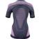 UYN Evolutyon UW Short Sleeve Shirt Women - Anthracite Melange/Raspberry/Purple