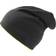 Atlantis Extreme Reversible Jersey Slouch Beanie - Black/Safety Green