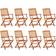 vidaXL 3086971 Patio Dining Set, 1 Table incl. 8 Chairs