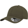 Atlantis Groovy Canvas 6 Panel Cap - Olive