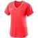 Wilson Team II V-Neck T-shirt Women - Fiery Coral Tn