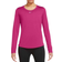 Nike Dri-FIT One Standard Fit Long-Sleeve T-shirt Women - Active Pink/White