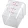 Cambro Square Food Container 3.8L