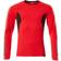 Mascot Accelerate Long Sleeved T-shirt - Traffic Red/Black