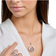 Thomas Sabo Wave Necklace - Silver/Blue/Transparent