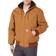 Carhartt Firm Duck Insulated Flannel Lined Active Jacket - Brown