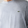 Lacoste Crew Neck Pima Cotton Jersey T-shirt - Grey Chine