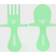 2-Piece First Training Self-Feeding Utensil Set