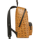 MCM Stark Backpack Medium - Cognac