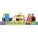 Melissa & Doug Classic Wooden Toy Construction Vehicle Set