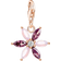 Thomas Sabo Charm Club Collectable Flower Charm Pendant - Rose Gold/Pink/Transparent