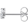 Thomas Sabo Charm Club Single Ear Stud - Silver/Transparent