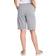 Hanes Women's French Terry Bermuda Pocket Short - Light Steel