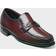 Florsheim Como Moc Toe Strap - Black Cherry