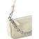 BY FAR Rachel Mini Croc Embossed Shoulder Bag Medium - Beige