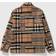 Burberry Patchwork Check Wool Overshirt - Archive Beige