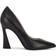 Nine West Trendz Pointy Toe - Black Leather