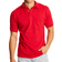 Hanes CottonBlend EcoSmart Jersey Polo with Pocket 2-Pack - Deep Red