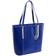 McKlein M Series Cristina Leather Tablet Tote -Navy