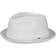 Bailey Billy Braided Trilby Bucket Hat - White