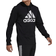 Adidas Essentials Logo Hoodie - Black/White