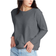 Hanes Women's Comfortsoft Ecosmart Crewneck Sweatshirt - Slate Heather