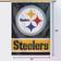 WinCraft Pittsburgh Steelers Primary Logo Single Sided Vertical Banner