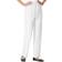 Alfred Dunner Petite Classics Pull-On Straight-Leg Pants - White