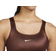 Nike Dri-Fit Swoosh Sports Bra Women - Bronze Eclipse/White