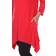 White Mark Makayla Tunic Top Plus Size - Red