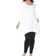 White Mark Makayla Tunic Top Plus Size - White