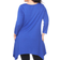 White Mark Makayla Tunic Top Plus Size - Blue