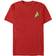 Fifth Sun Star Trek Operations Starfleet Badge T-shirt - Red