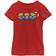 Fifth Sun Girl's Toy Story Christmas Candy Cane Alien T-shirt - Red (PXTS00164GTS)