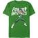 Fifth Sun Power Rangers Green Ranger Fighting Stance T-shirt - Kelly Green