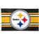 WinCraft Pittsburgh Steelers Horizontal Stripe 1 Sided Deluxe Flag