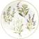 Certified International Fresh Herbs Dinner Plate 27.94cm 4pcs