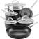 KitchenAid - Cookware Set with lid 11 Parts